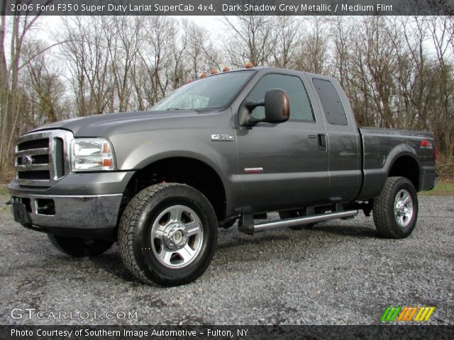 2006 Ford F350 Super Duty Lariat SuperCab 4x4 in Dark Shadow Grey Metallic