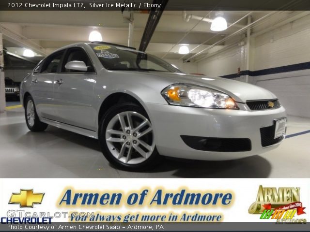2012 Chevrolet Impala LTZ in Silver Ice Metallic