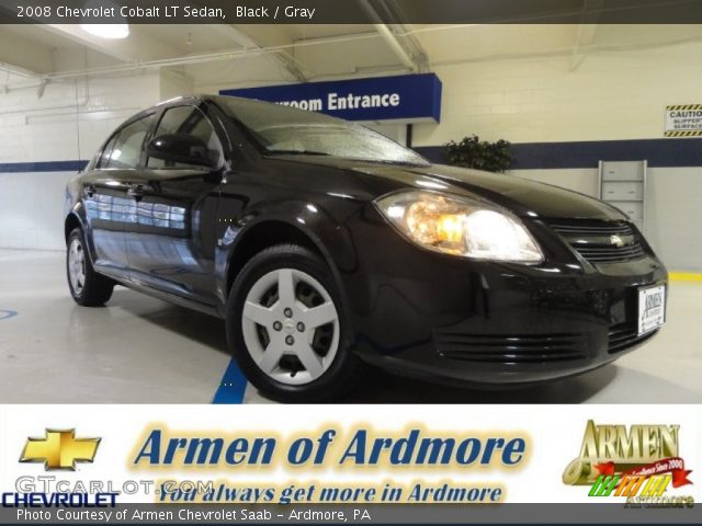 2008 Chevrolet Cobalt LT Sedan in Black