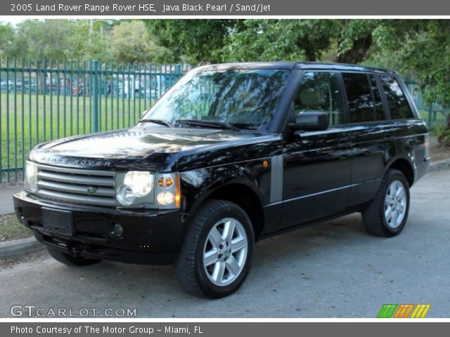 2005 Land Rover Range Rover HSE in Java Black Pearl