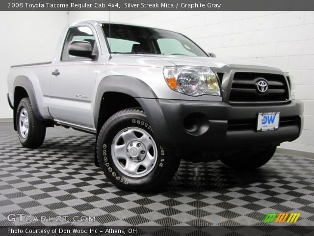 2008 Toyota Tacoma Regular Cab 4x4 in Silver Streak Mica