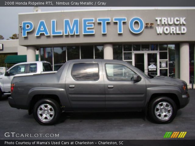 2008 Honda Ridgeline RTS in Nimbus Gray Metallic