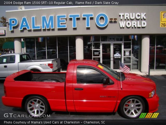 2004 Dodge Ram 1500 SRT-10 Regular Cab in Flame Red