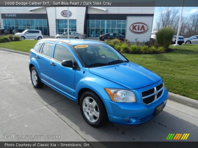 2008 Dodge Caliber SXT in Surf Blue Pearl