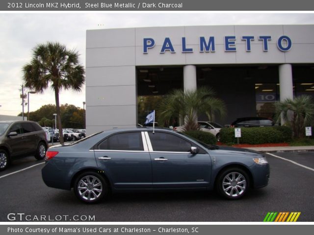 2012 Lincoln MKZ Hybrid in Steel Blue Metallic