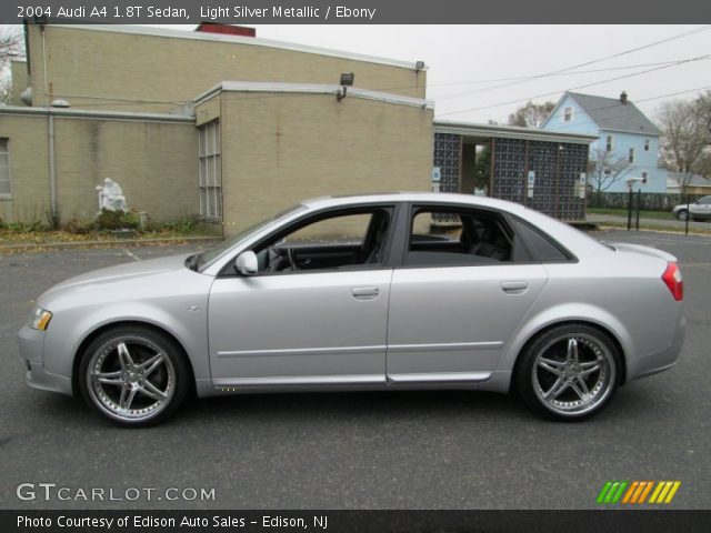 2004 Audi A4 1.8T Sedan in Light Silver Metallic