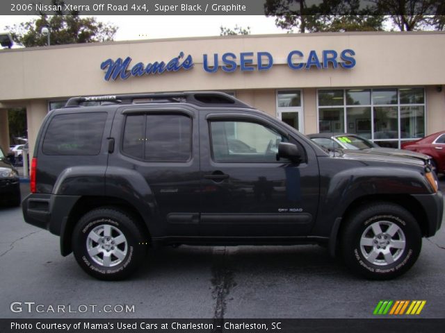 2006 Nissan Xterra Off Road 4x4 in Super Black
