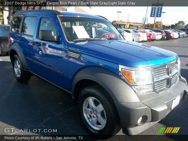 2007 Dodge Nitro SXT in Electric Blue Pearl