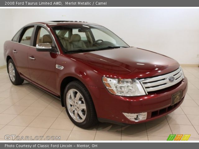 2008 Ford Taurus Limited AWD in Merlot Metallic