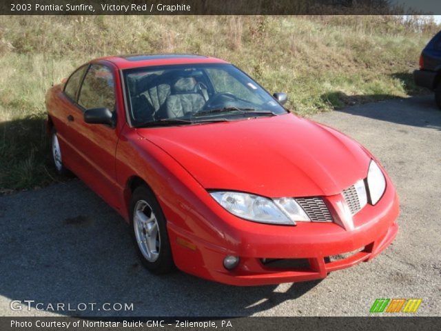 2003 Pontiac Sunfire  in Victory Red