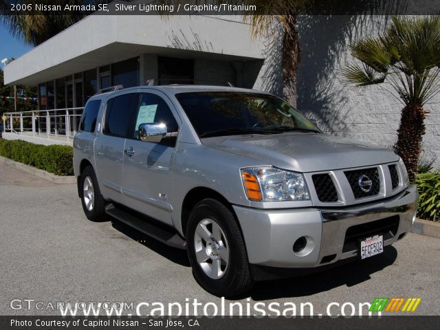 2006 Nissan Armada SE in Silver Lightning