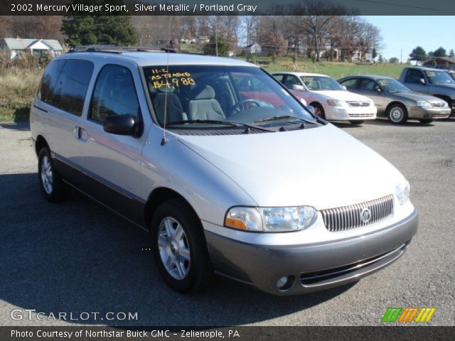 2002 Mercury Villager Sport in Silver Metallic