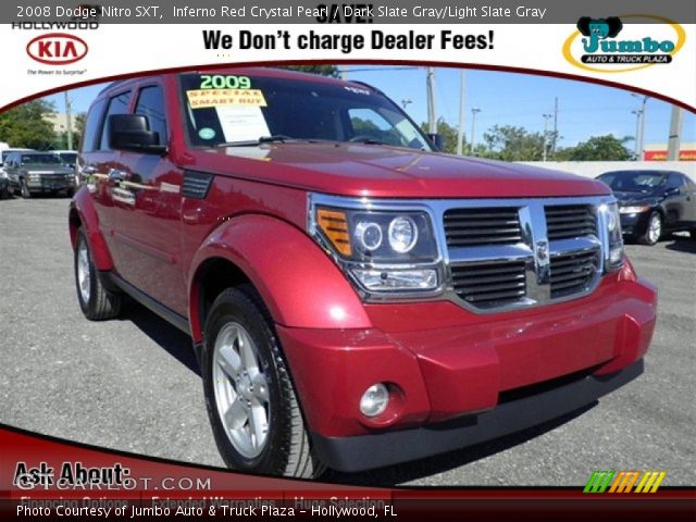 2008 Dodge Nitro SXT in Inferno Red Crystal Pearl