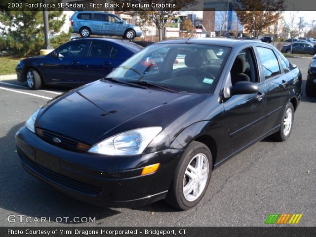 2002 Ford Focus SE Sedan in Pitch Black