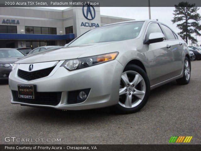 2010 Acura TSX Sedan in Palladium Metallic