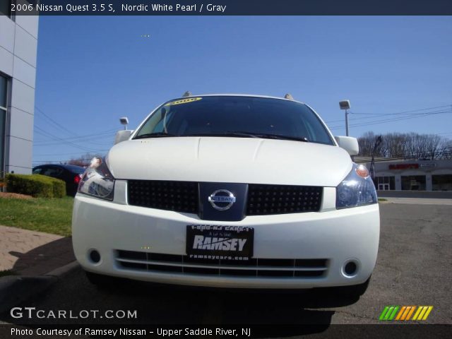2006 Nissan Quest 3.5 S in Nordic White Pearl