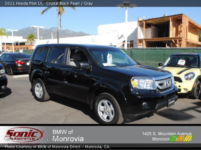 2011 Honda Pilot LX in Crystal Black Pearl