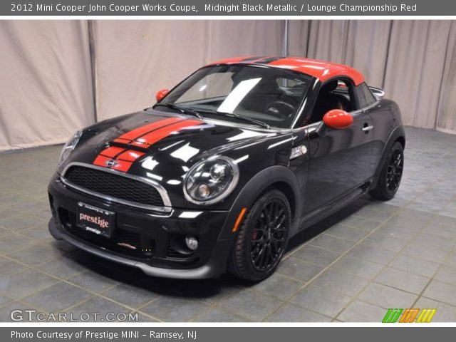 2012 Mini Cooper John Cooper Works Coupe in Midnight Black Metallic