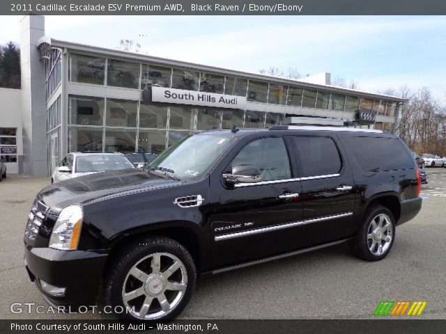 2011 Cadillac Escalade ESV Premium AWD in Black Raven