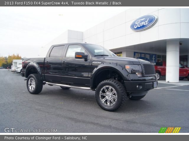 2013 Ford F150 FX4 SuperCrew 4x4 in Tuxedo Black Metallic