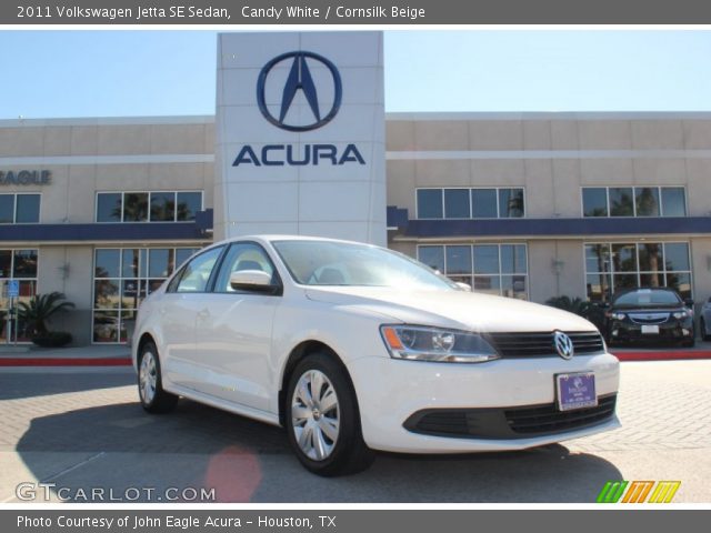 2011 Volkswagen Jetta SE Sedan in Candy White