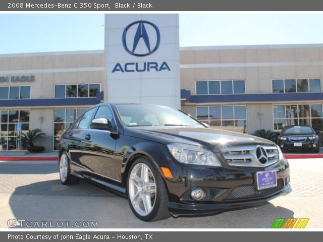 2008 Mercedes-Benz C 350 Sport in Black