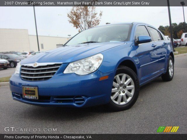 2007 Chrysler Sebring Sedan in Marathon Blue Pearl