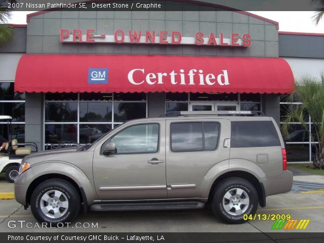 2007 Nissan Pathfinder SE in Desert Stone