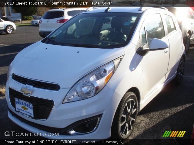 2013 Chevrolet Spark LT in Summit White