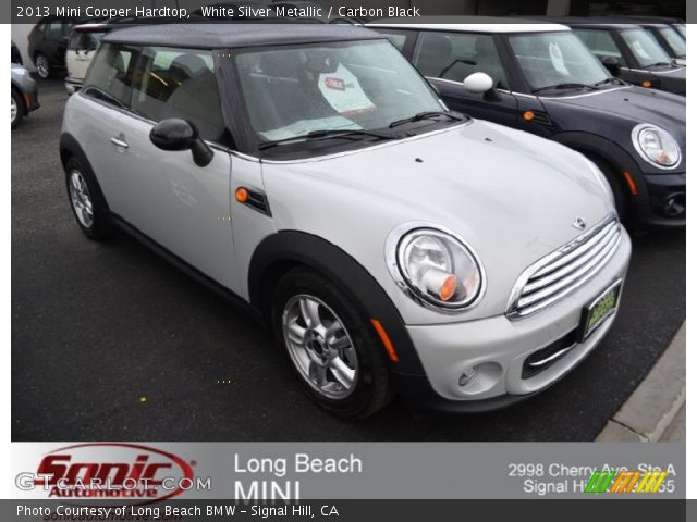 2013 Mini Cooper Hardtop in White Silver Metallic