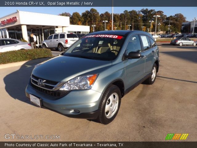 2010 Honda CR-V LX in Opal Sage Metallic