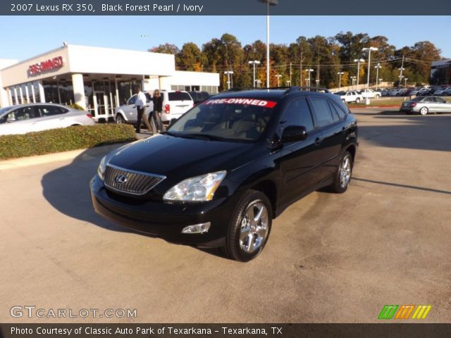 2007 Lexus RX 350 in Black Forest Pearl