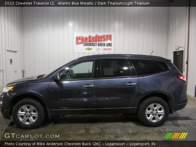 2013 Chevrolet Traverse LS in Atlantis Blue Metallic