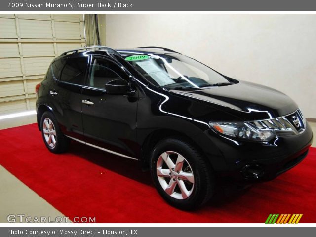 2009 Nissan Murano S in Super Black