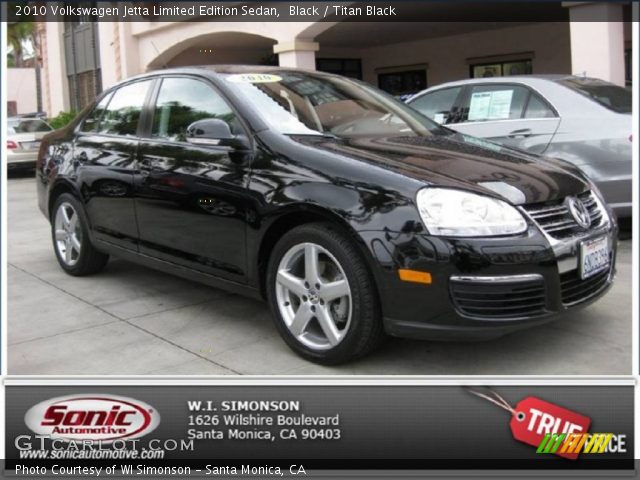 2010 Volkswagen Jetta Limited Edition Sedan in Black