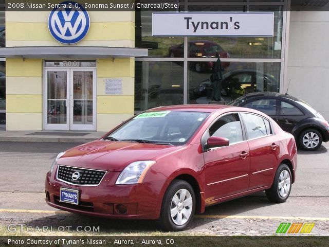 2008 Nissan Sentra 2.0 in Sonoma Sunset