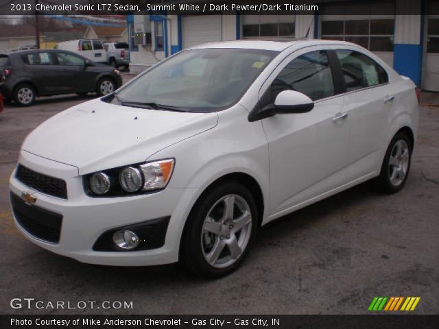 2013 Chevrolet Sonic LTZ Sedan in Summit White