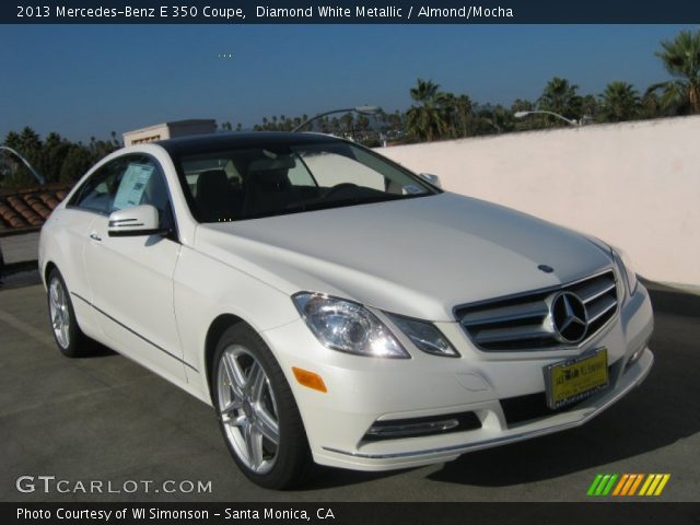 2013 Mercedes-Benz E 350 Coupe in Diamond White Metallic