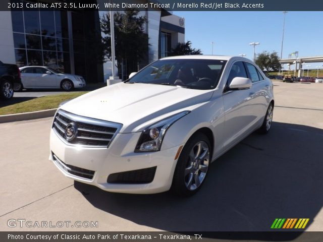 2013 Cadillac ATS 2.5L Luxury in White Diamond Tricoat