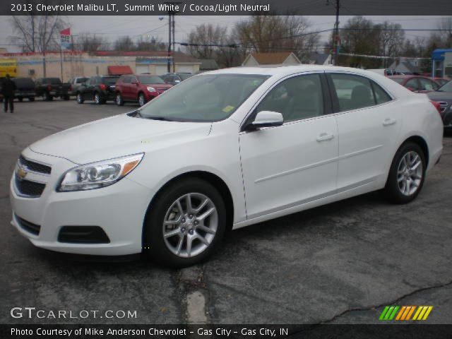 2013 Chevrolet Malibu LT in Summit White