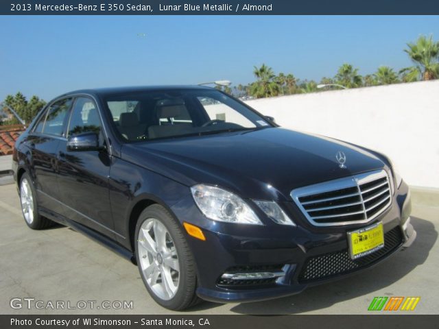 2013 Mercedes-Benz E 350 Sedan in Lunar Blue Metallic