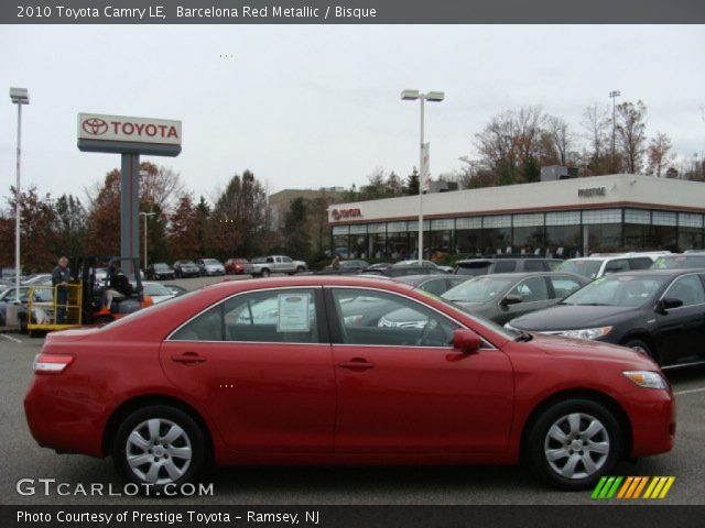 2010 Toyota Camry LE in Barcelona Red Metallic