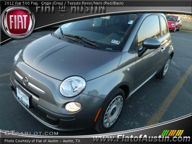 2012 Fiat 500 Pop in Grigio (Grey)