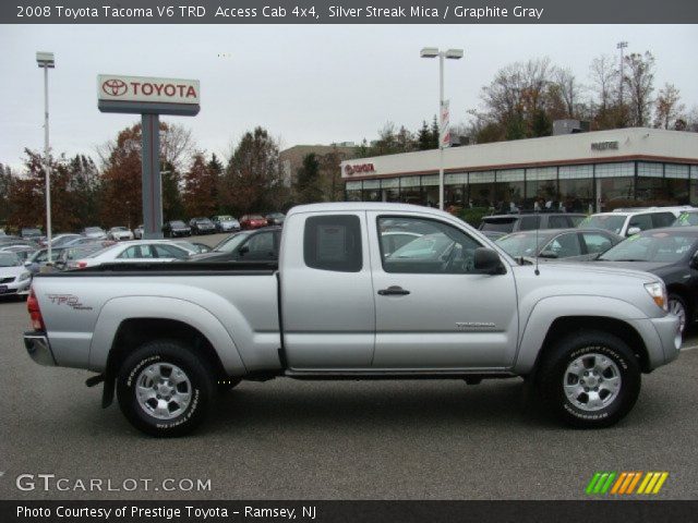 2008 Toyota Tacoma V6 TRD  Access Cab 4x4 in Silver Streak Mica
