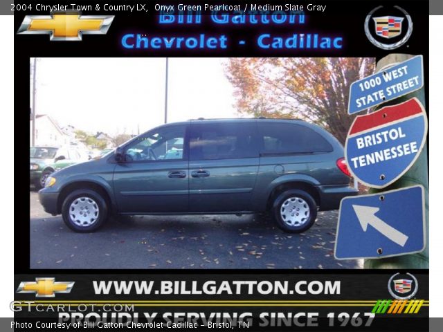 2004 Chrysler Town & Country LX in Onyx Green Pearlcoat