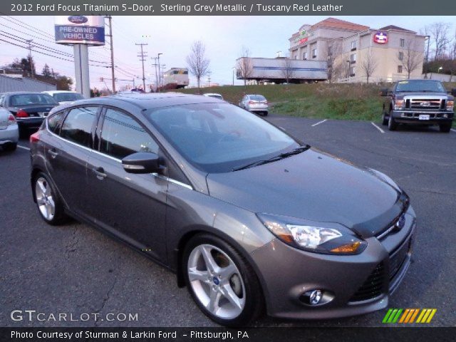 2012 Ford Focus Titanium 5-Door in Sterling Grey Metallic