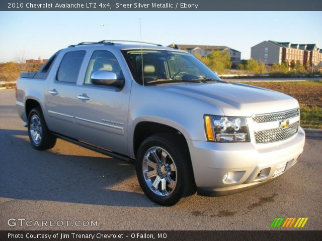 2010 Chevrolet Avalanche LTZ 4x4 in Sheer Silver Metallic