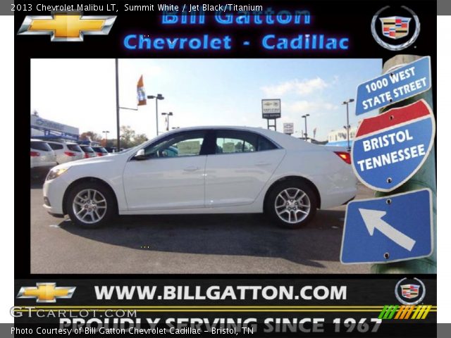 2013 Chevrolet Malibu LT in Summit White