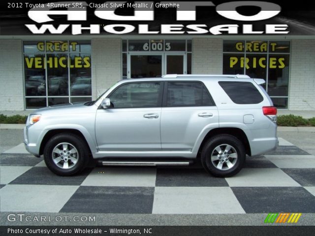 2012 Toyota 4Runner SR5 in Classic Silver Metallic