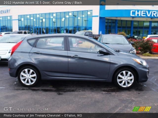 2012 Hyundai Accent SE 5 Door in Cyclone Gray